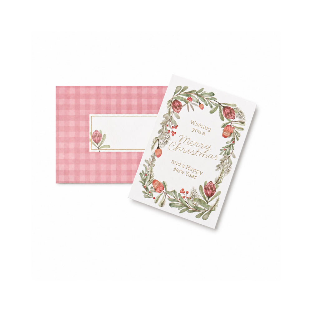 Christmas Notecard Set - WREATH