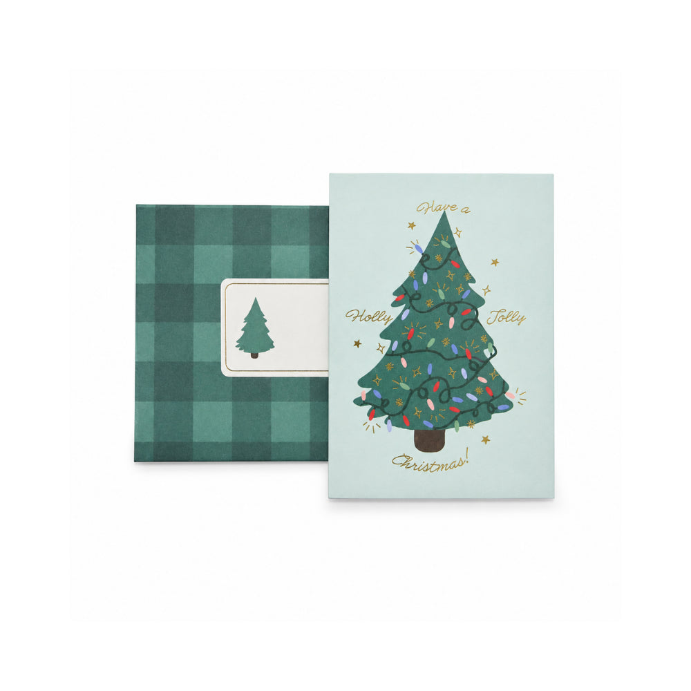 Christmas Notecard Set - HOLLY JOLLY