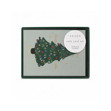 Christmas Notecard Set - HOLLY JOLLY