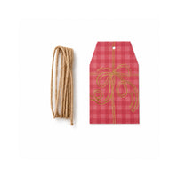 Christmas Gift Tags - GINGHAM PRESENT