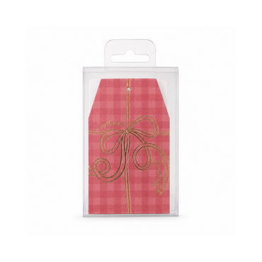 Christmas Gift Tags - GINGHAM PRESENT