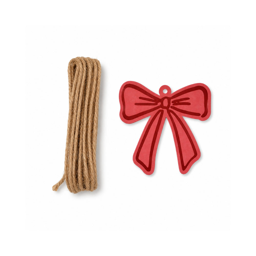 Christmas Gift Tags - RED BOW