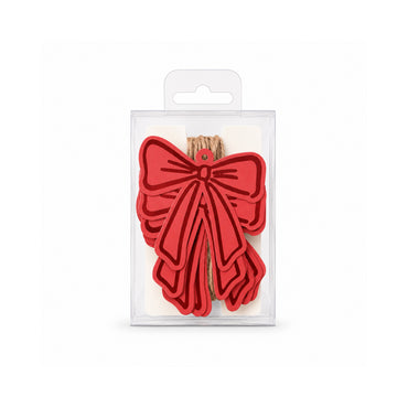 Christmas Gift Tags - RED BOW