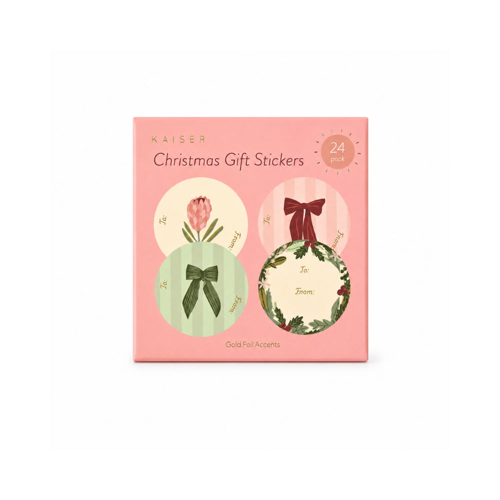 Christmas Wrap Stickers - BERRY FLORA
