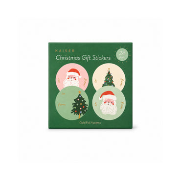 Christmas Wrap Stickers - HO HO HO