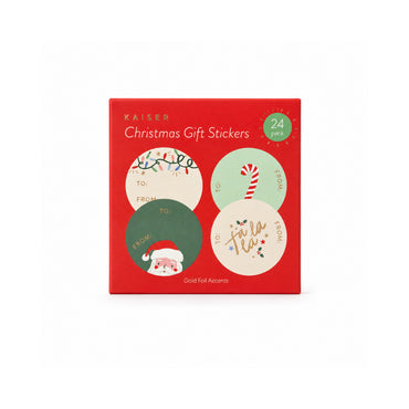 Christmas Wrap Stickers - FESTIVE CHEER