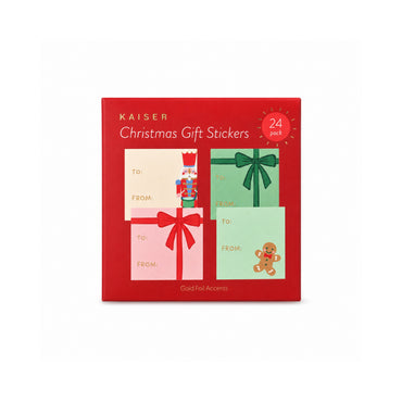 Christmas Wrap Stickers - MERRY FRIENDS