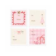 Christmas Wrap Stickers - PRETTY BOWS