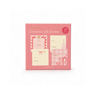 Christmas Wrap Stickers - PRETTY BOWS