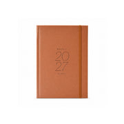 2027 A5 Weekly Diary - TAN