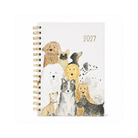 2027 A5 Weekly Spiral Diary - POOCH