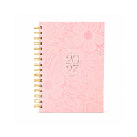 2027 A5 Weekly Spiral Diary - WATERCOLOUR BOUQUET