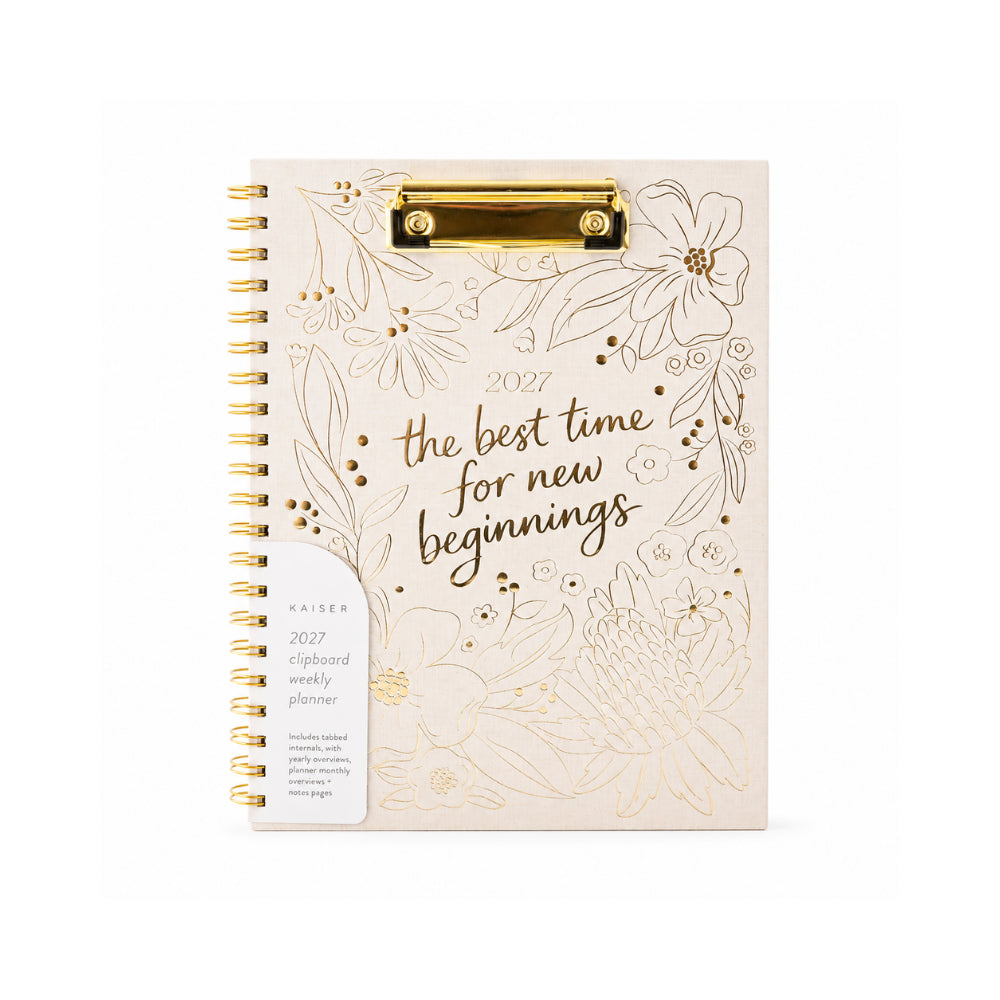 2027 Clipboard Planner- NEW BEGINNINGS