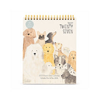 2027 Desk Calendar - POOCH