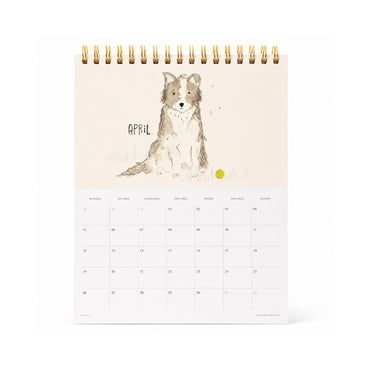2027 Desk Calendar - POOCH