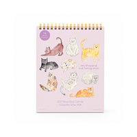 2027 Desk Calendar - MEOW
