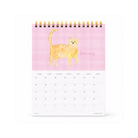2027 Desk Calendar - MEOW