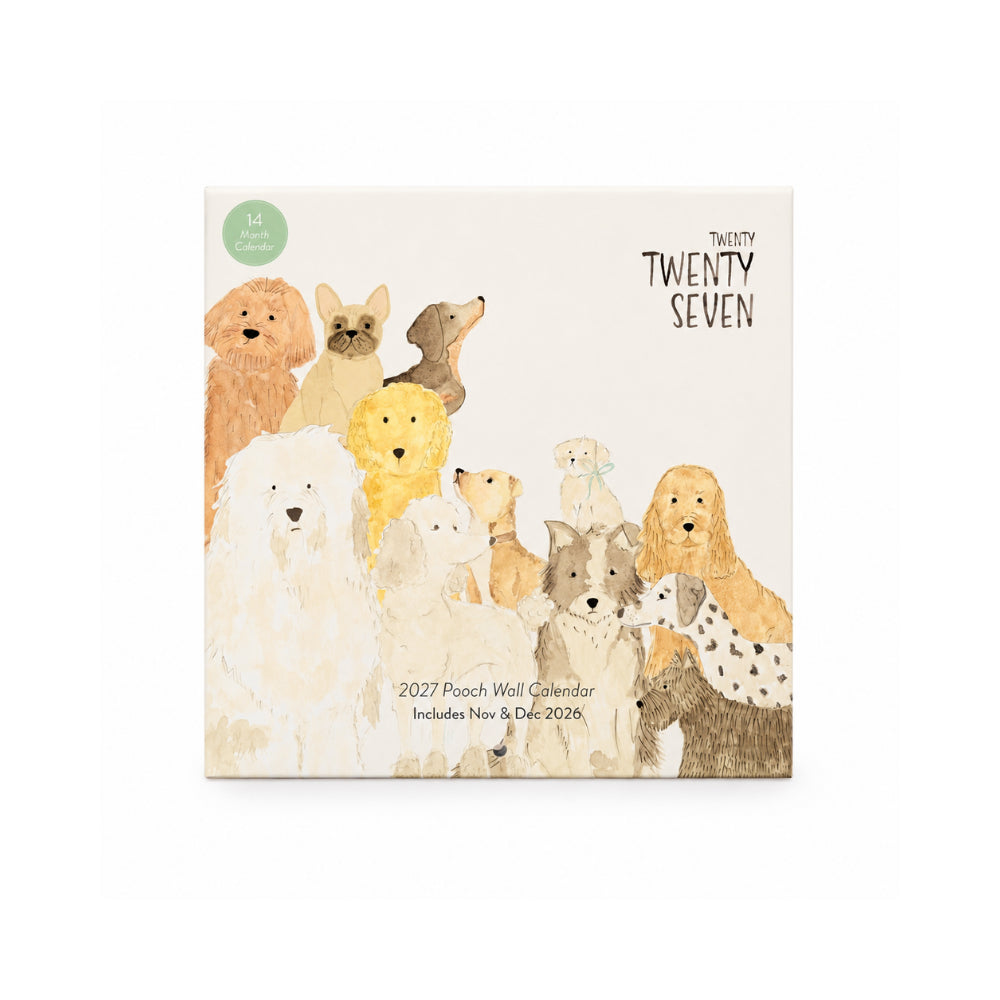 2027 Wall Calendar - POOCH