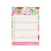 2027 Family Calendar - EUCALYPTUS