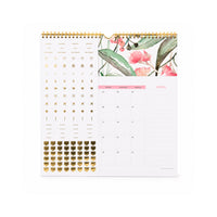 2027 Pocket Square Spiral Calendar - EUCALYPTUS