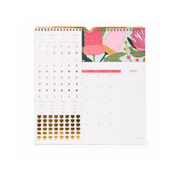 2027 Pocket Square Spiral Calendar - LAGOON