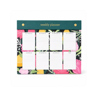 2027 Medium Weekly Desk Planner- LAGOON