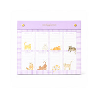 2027 Medium Weekly Desk Planner- MEOW