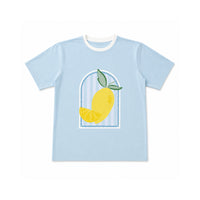 K&Co. Sunset Spritz Series Cotton T-Shirt - LEMON