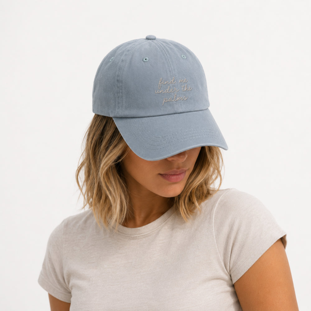 K&Co. Sunset Spritz Series Denim Cap - DENIM