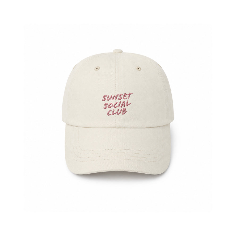 K&Co. Sunset Spritz Series Denim Cap - BEIGE