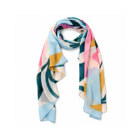 K&Co. Sunset Spritz Series Summer Scarf - FLOWER POP