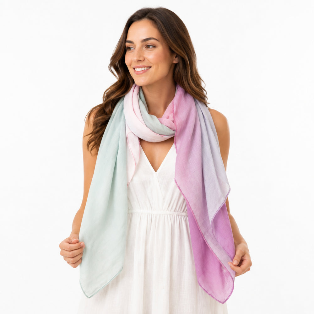 K&Co. Sunset Spritz Series Summer Scarf - SUNSET
