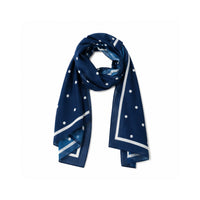 K&Co. Sunset Spritz Series Summer Scarf - NAVYDOT