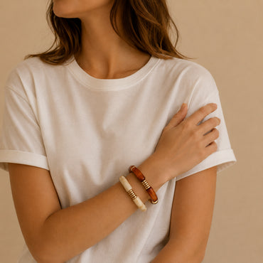 K&Co. Sunset Spritz Series Resin Bracelet 2 Piece