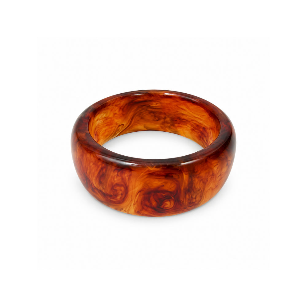 K&Co. Sunset Spritz Series Resin Bangle - AMBER