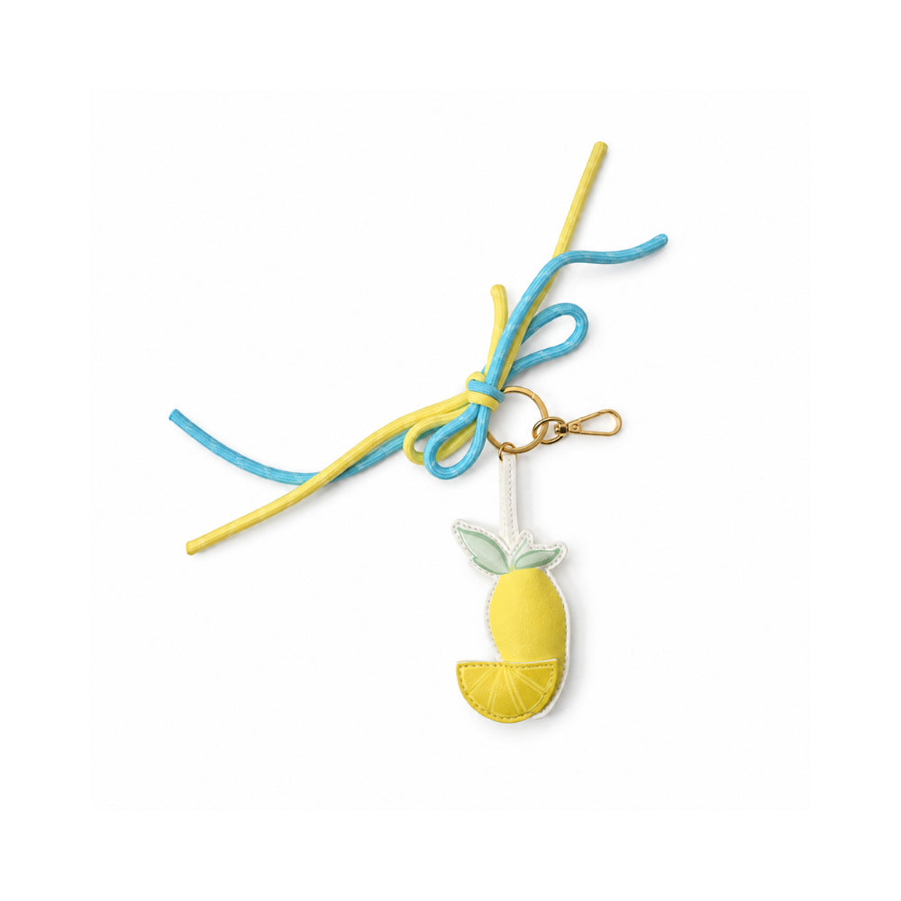 K&Co. Sunset Spritz Series Rope Keyring - LEMON
