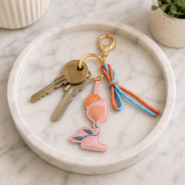 K&Co. Sunset Spritz Series Rope Keyring - SPRITZ