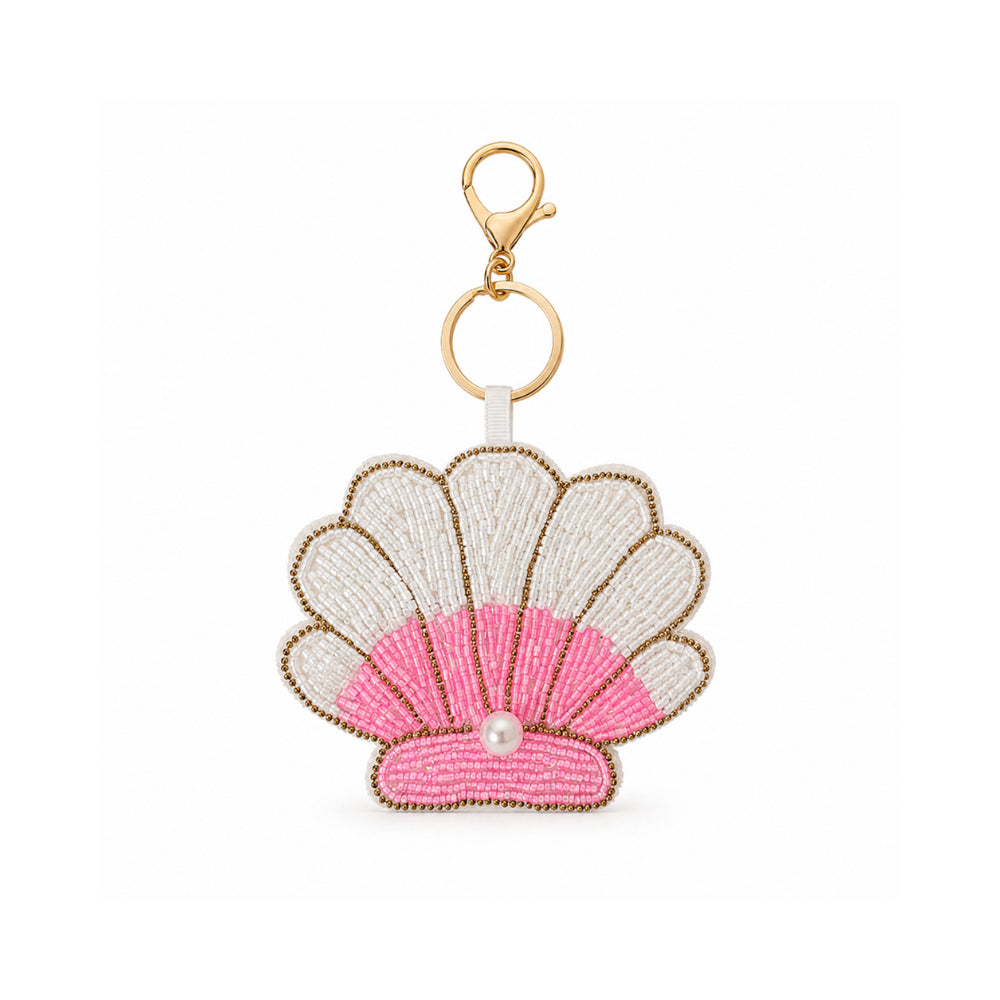 K&Co. Sunset Spritz Series Bead Keyring - SHELL