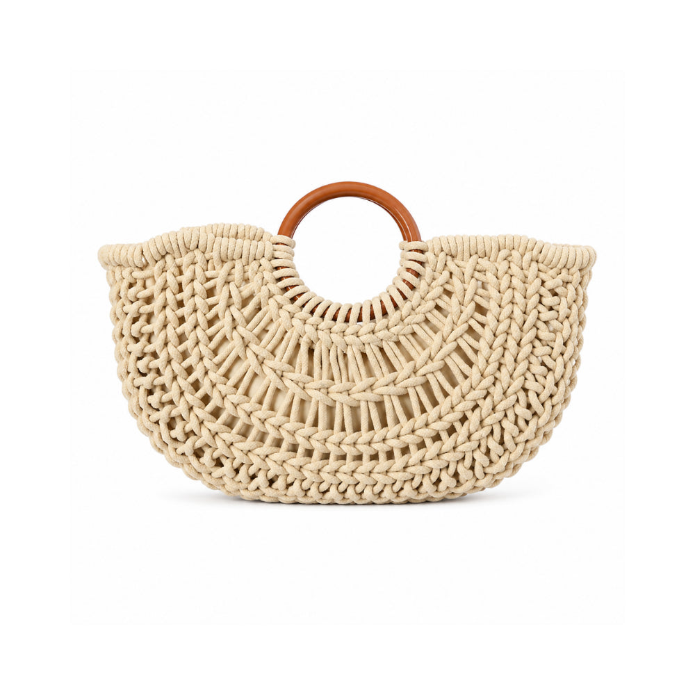 K&Co. Sunset Spritz Series Handle Rope Market Bag - LIGHT