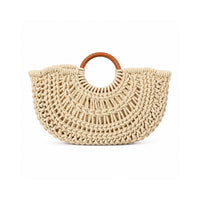 K&Co. Sunset Spritz Series Handle Rope Market Bag - LIGHT