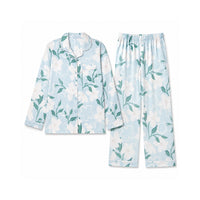 K&Co. Sunset Spritz Series Long Satin Pyjama Set - TROPICANA FLOWER