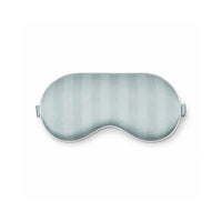 K&Co. Sunset Spritz Series Satin Sleep Eye Mask - SAGE STRIPE