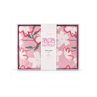 K&Co. Sunset Spritz Series Satin Pillow Case - PINK FLOWER