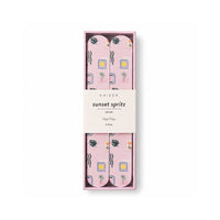 K&Co. Sunset Spritz Series Printed Nail Files 6pk - VACATION