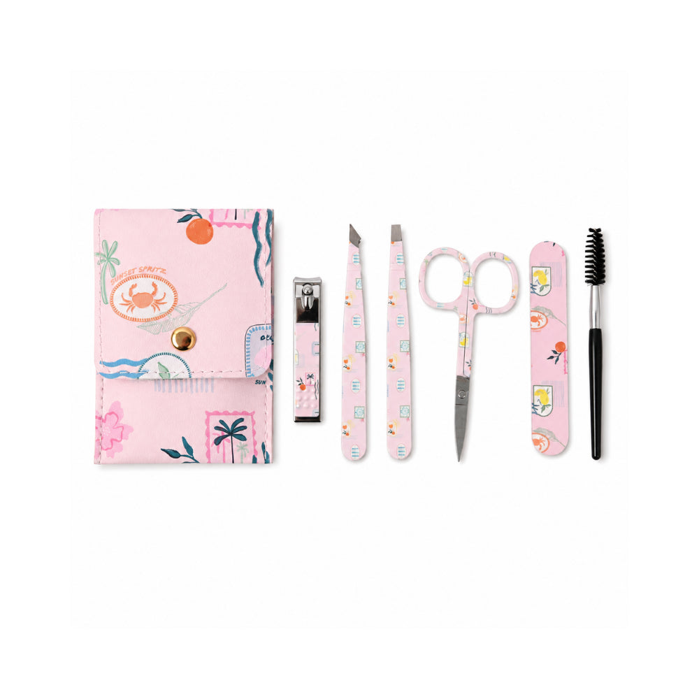 K&Co. Sunset Spritz Series Manicure Kit 6pc - VACATION