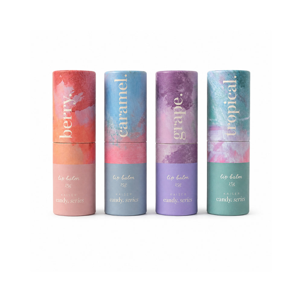 Candy Series Lip Balm Set 4 Pack