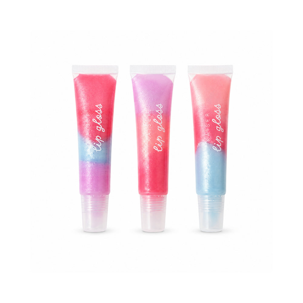 Candy Series Tri-coloured Lip Gloss 3 Pack