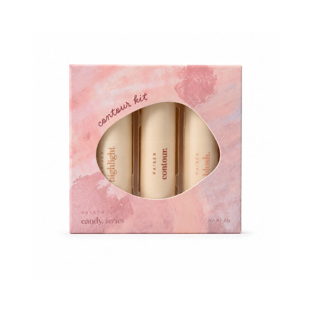 Candy Series Makeup Cream Contour Kit 3 Pack