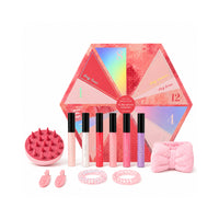 Candy Series Christmas Hair & Lips Beauty Advent Calendar 12 Days - SUGAR PETAL