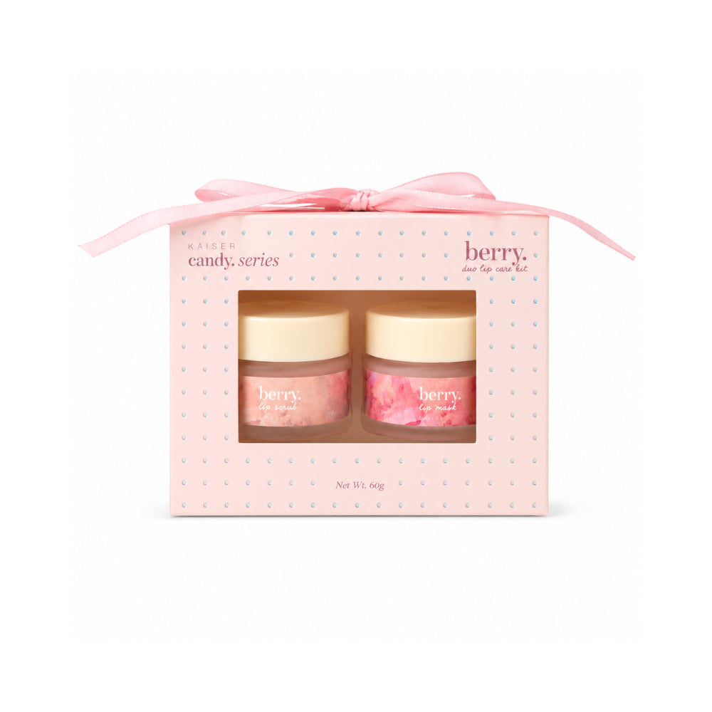 Candy Series Christmas Lip Care Duo Gift Set - BERRY